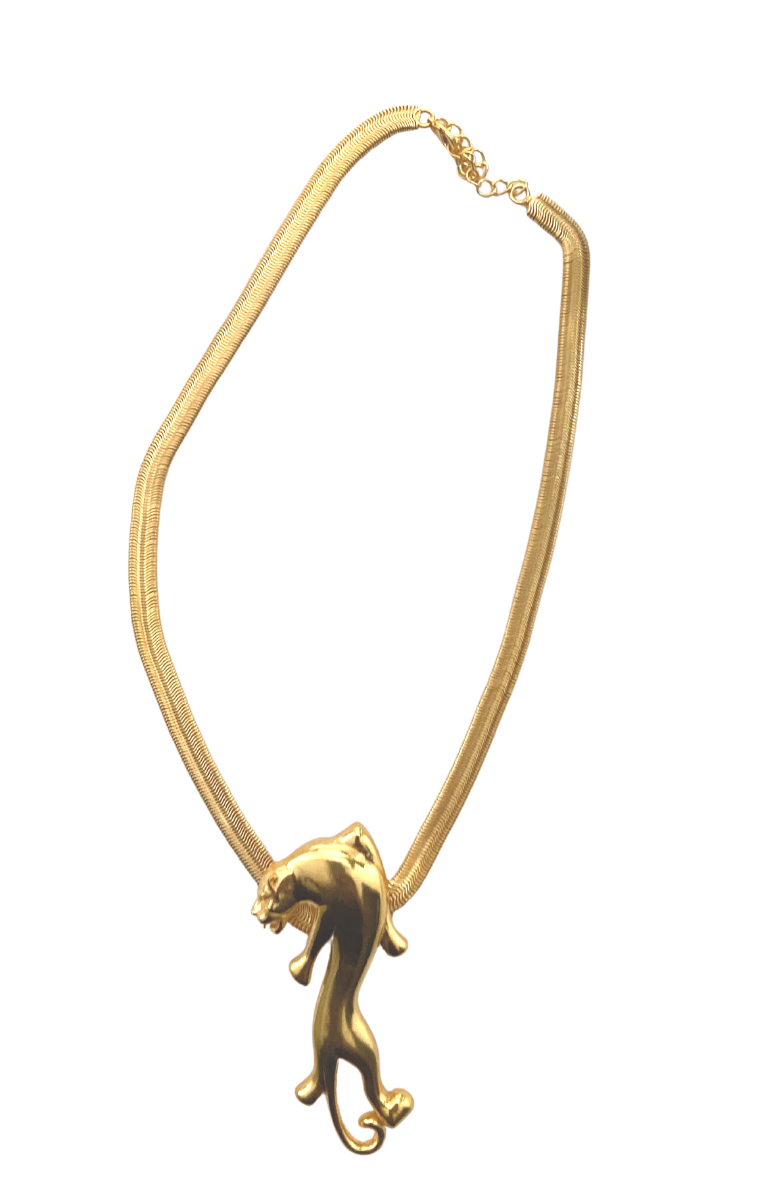 Omolola Leopard Necklace