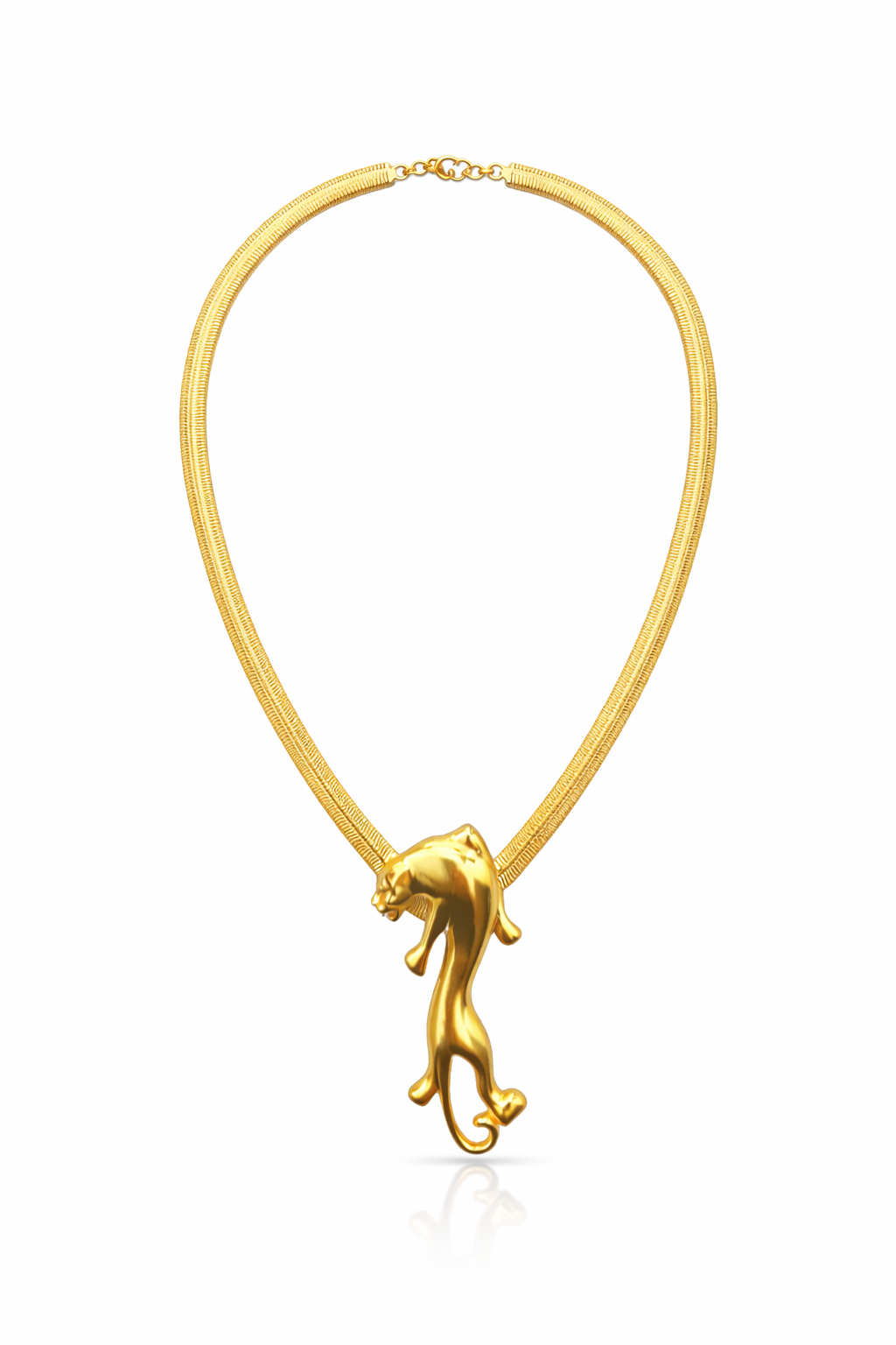 Omolola Leopard  Necklace