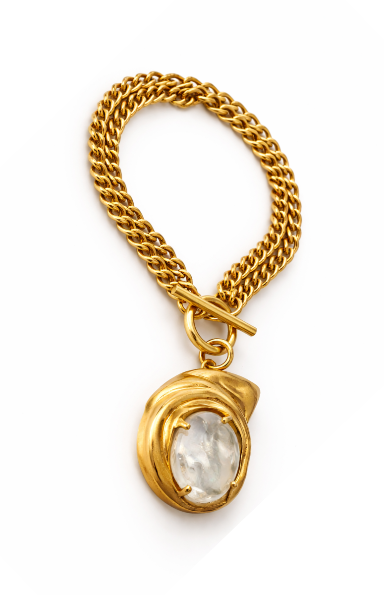 Busola Gele Double Chain Bracelet