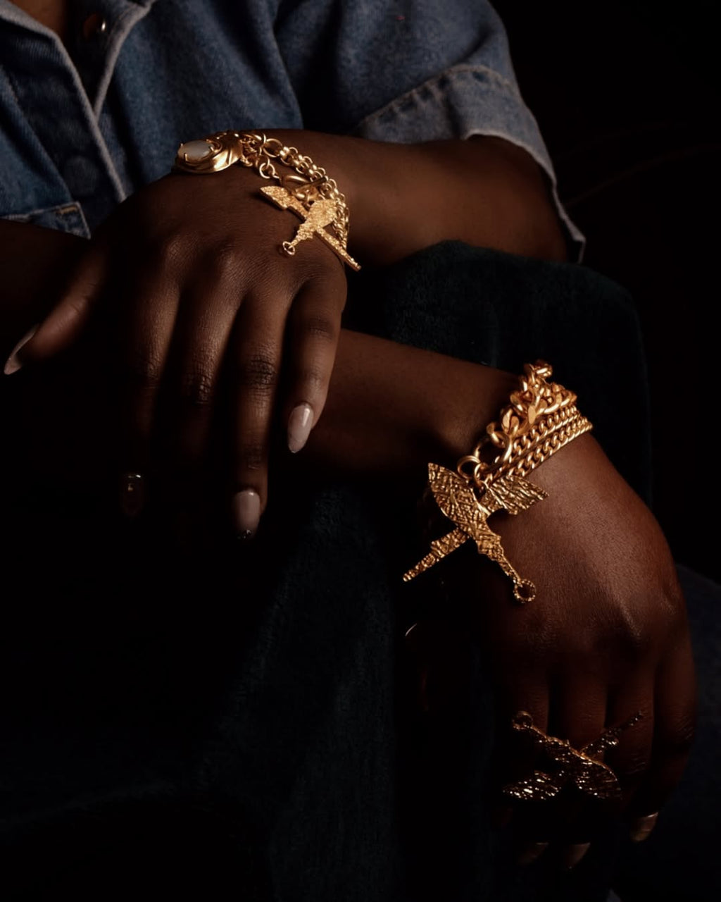 PRE-ORDER Aira Ceremonial Sword Chain Bracelet