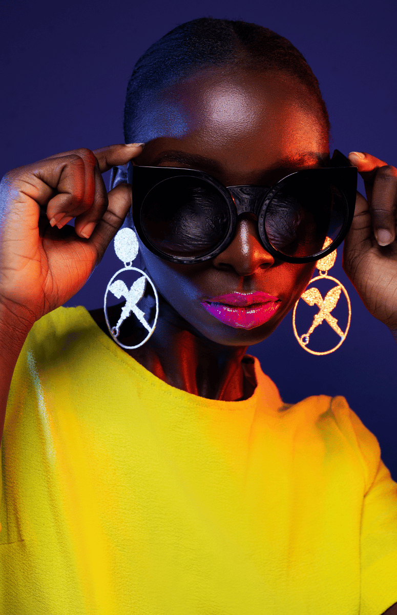 Silver Arese SOA  Drop Earrings